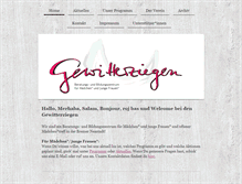 Tablet Screenshot of gewitterziegen-bremen.de